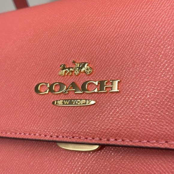 Coach Mini Brynn Crossbody Gold / Taffy - Picture 8 of 16